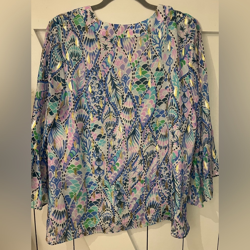 Lilly Pulitzer Blouse - Picture 2 of 8